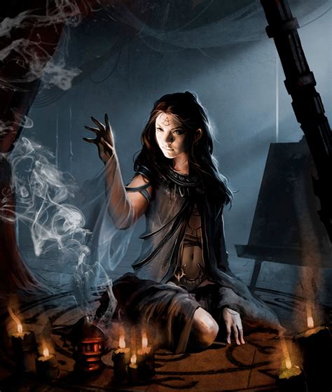 Pleasant magical sorceress